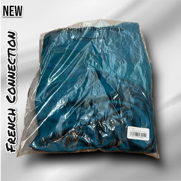 New French Connection Inu Satin & Mesh Slipdress - Picture 4 of 4